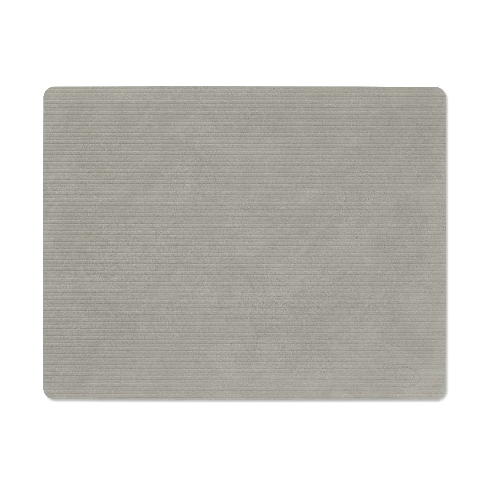 Corduroy プレースマット スクエア L, Light Grey LIND DNA | リンド ディーエヌエー