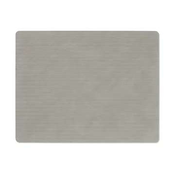 Corduroy プレースマット スクエア L - Light Grey - LIND DNA | リンド ディーエヌエー