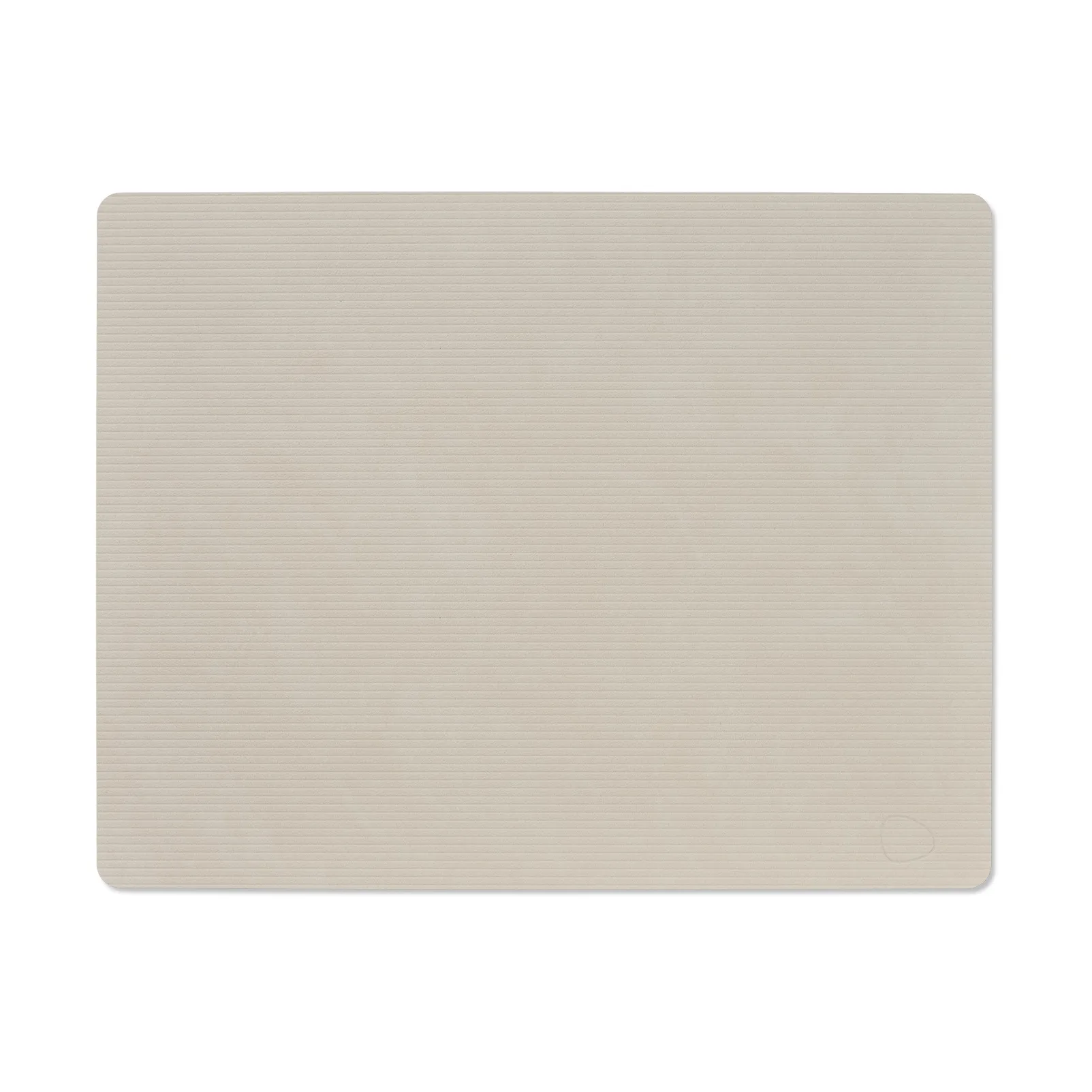 Corduroy プレースマット スクエア L, Oyster White LIND DNA | リンド ディーエヌエー