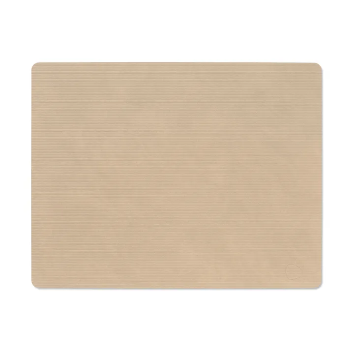 Corduroy プレースマット スクエア L - Sand - LIND DNA | リンド ディーエヌエー