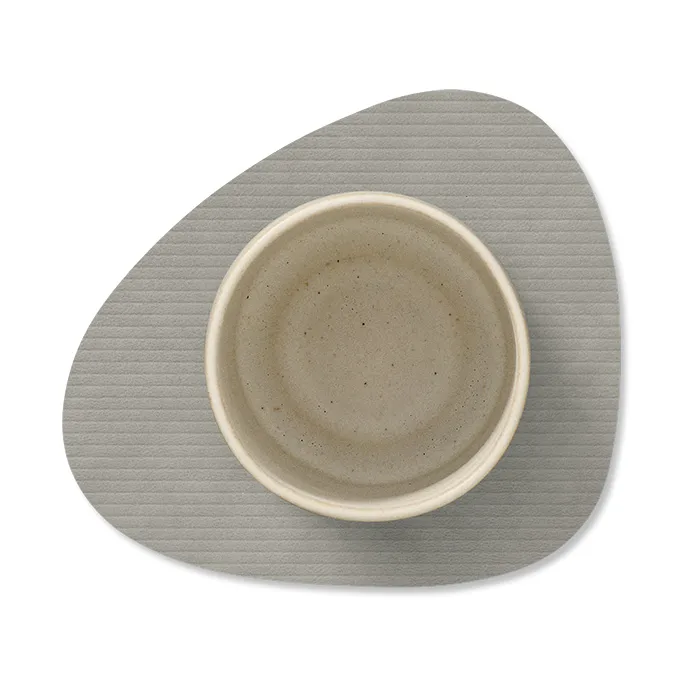 Corduroy コースター カーブ, Light Grey LIND DNA | リンド ディーエヌエー