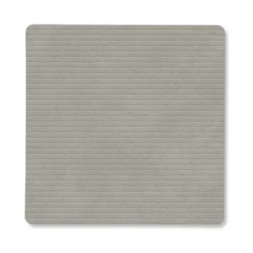 Corduroy コースター スクエア - Light Grey - LIND DNA | リンド ディーエヌエー