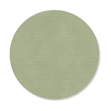 Corduroy コースター - Olive green, circle - LIND DNA | リンド ディーエヌエー
