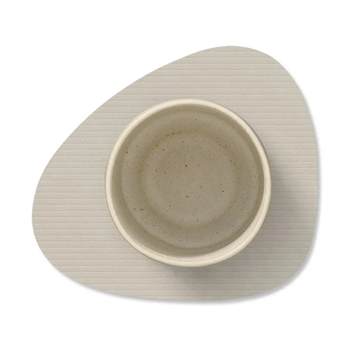 Corduroy コースター カーブ, Oyster White LIND DNA | リンド ディーエヌエー