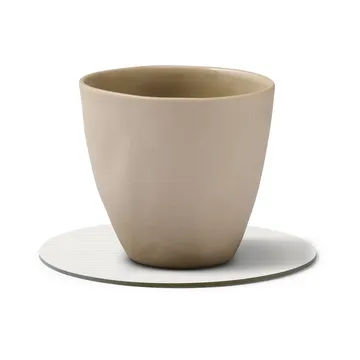 Corduroy コースター - Pure white, circle - LIND DNA | リンド ディーエヌエー