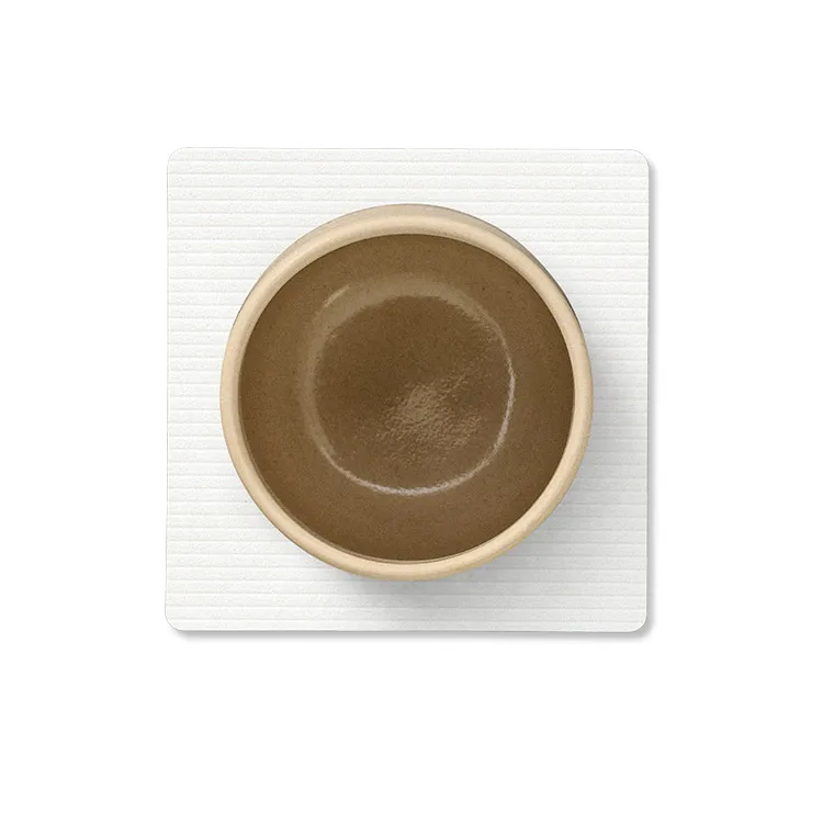 Corduroy コースター スクエア, Pure white LIND DNA | リンド ディーエヌエー