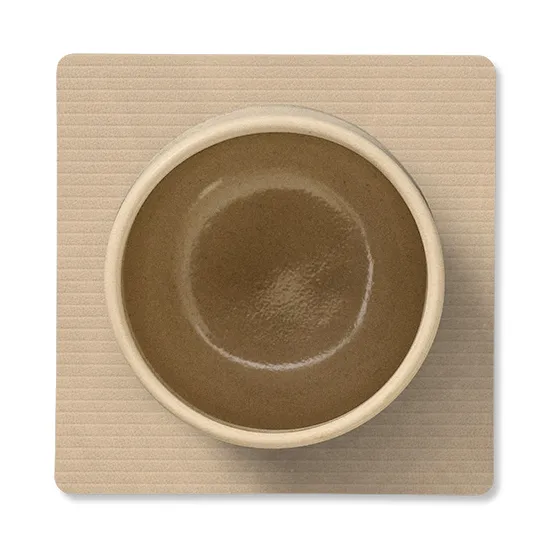 Corduroy コースター スクエア, Sand LIND DNA | リンド ディーエヌエー
