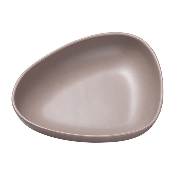 Curve Stoneware ディーププレート 19x22 cm - Warm Grey - LIND DNA | リンド ディーエヌエー