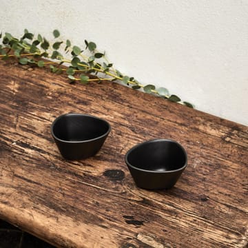 Curve Stoneware ボウル 2パック - Black - LIND DNA | リンド ディーエヌエー