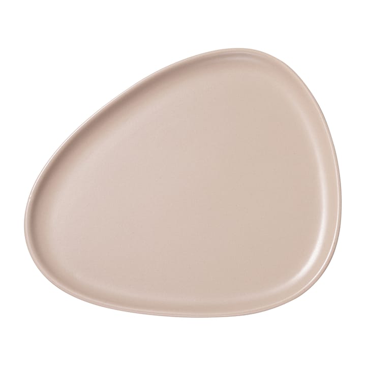 Curve Stoneware プレート 26x30 cm - Sand - LIND DNA | リンド ディーエ�ヌエー
