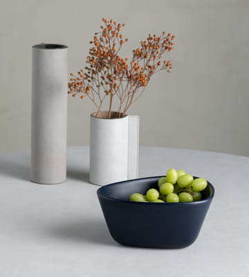Curve Stoneware ボウル M 20x22 cm - navy blue - LIND DNA | リンド ディーエヌエー