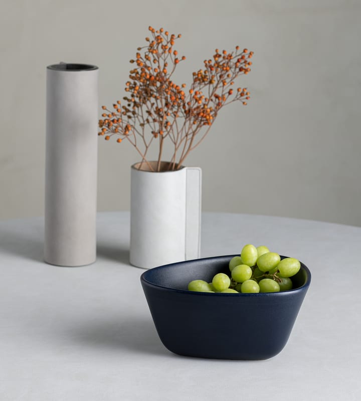 Curve Stoneware ボウル M 20x22 cm, navy blue LIND DNA | リンド ディーエヌエー