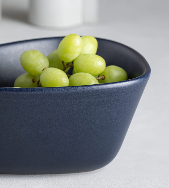 Curve Stoneware ボウル M 20x22 cm, navy blue LIND DNA | リンド ディーエヌエー