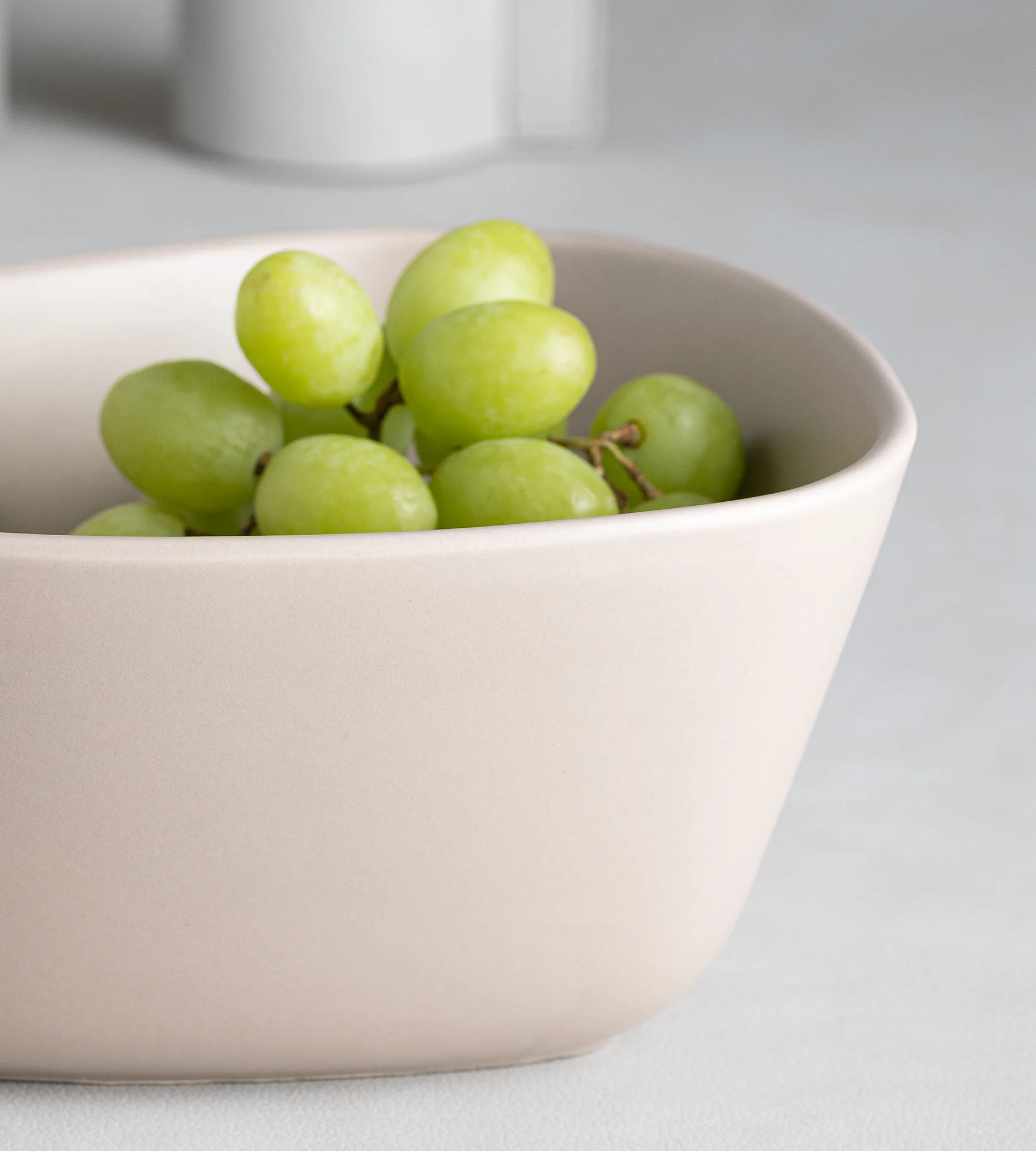 Curve Stoneware ボウル M 20x22 cm, Sand LIND DNA | リンド ディーエヌエー