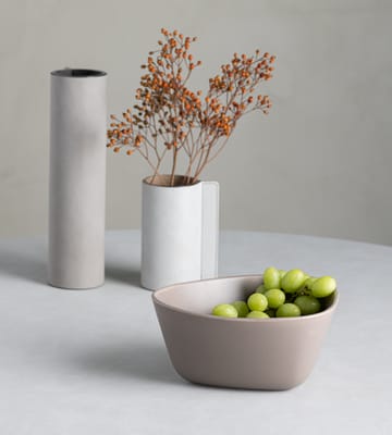 Curve Stoneware ボウル M 20x22 cm - Warm Grey - LIND DNA | リンド ディーエヌエー