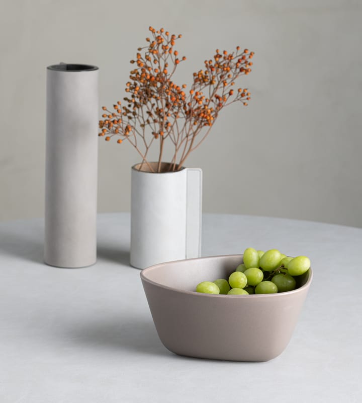 Curve Stoneware ボウル M 20x22 cm, Warm Grey LIND DNA | リンド ディーエヌエー