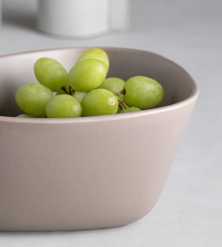 Curve Stoneware ボウル M 20x22 cm, Warm Grey LIND DNA | リンド ディーエヌエー