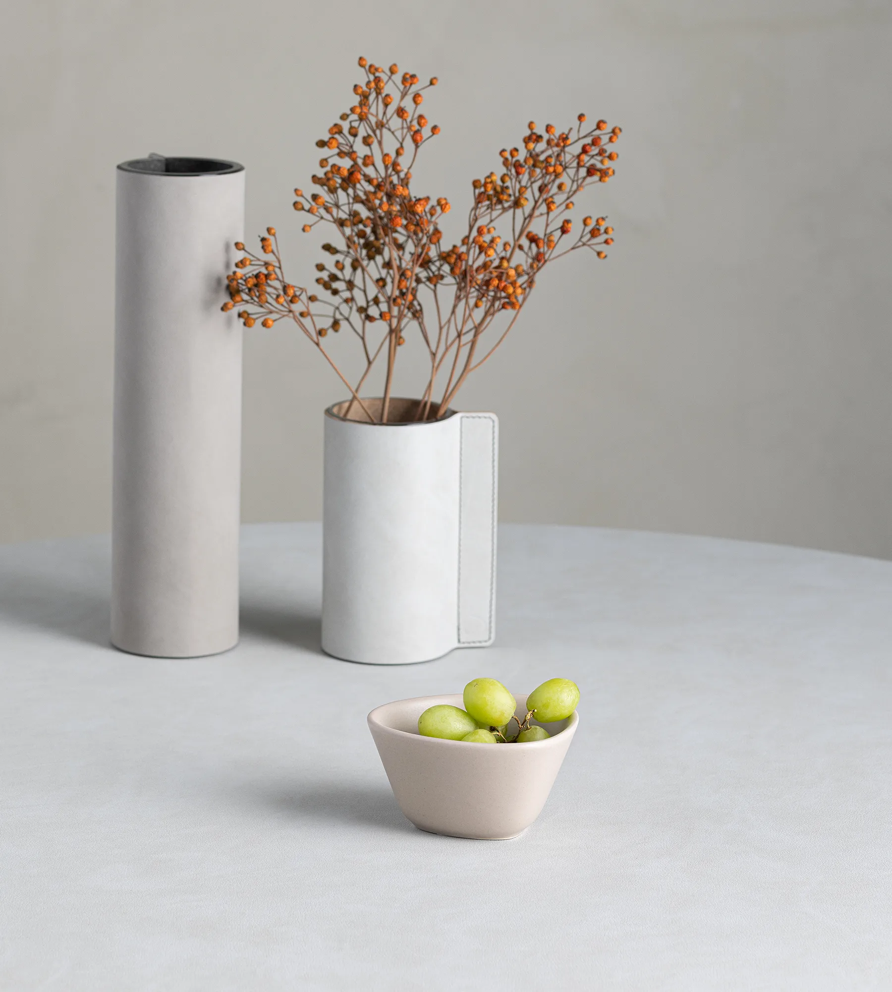 Curve Stoneware ボウル S 10x11 cm, Sand LIND DNA | リンド ディーエヌエー