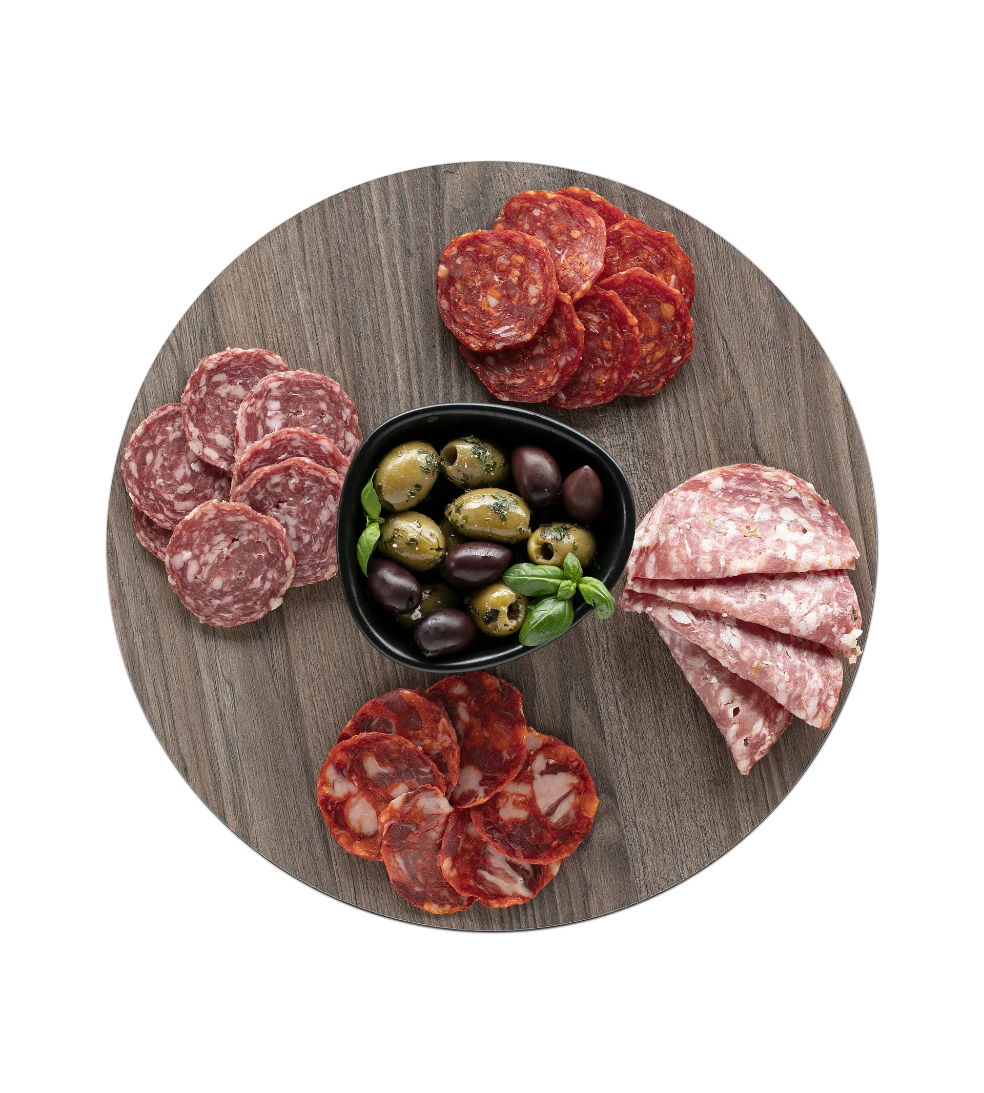 Cut and Serve ラウンド まな板M, Walnut LIND DNA | リンド ディーエヌエー