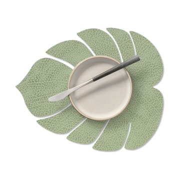 モンステラリーフ Hippo ランチョンマット S - Olive green - LIND DNA | リンド ディーエヌエー