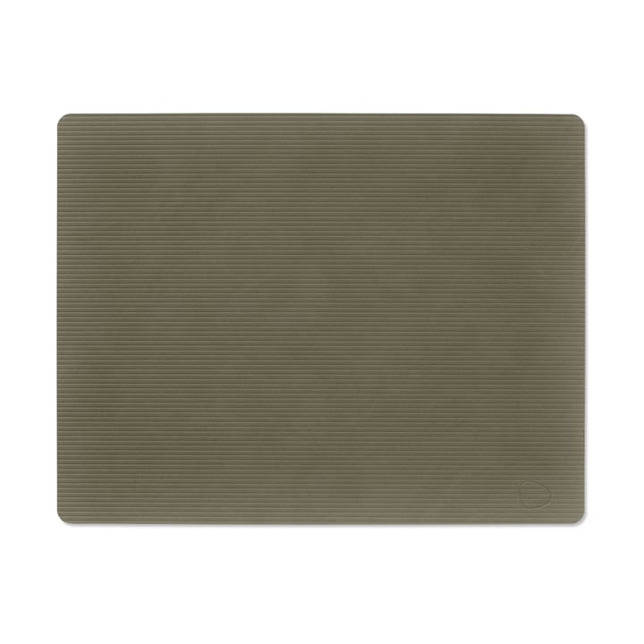 コーデュロイ ランチョンマット スクエア L - Army Green - LIND DNA | リンド ディーエヌエー