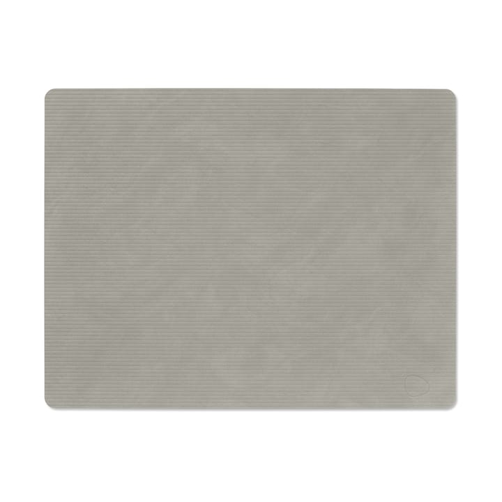 コーデュロイ ランチョンマット スクエア L - Light Grey - LIND DNA | リンド ディーエヌエー
