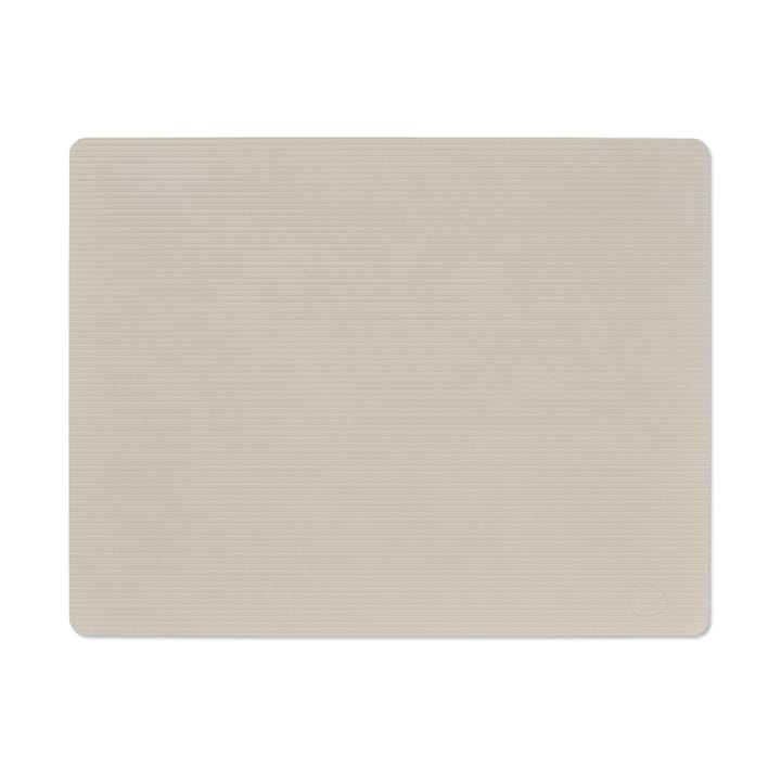 コーデュロイ ランチョンマット スクエア L - Oyster White - LIND DNA | リンド ディーエヌエー