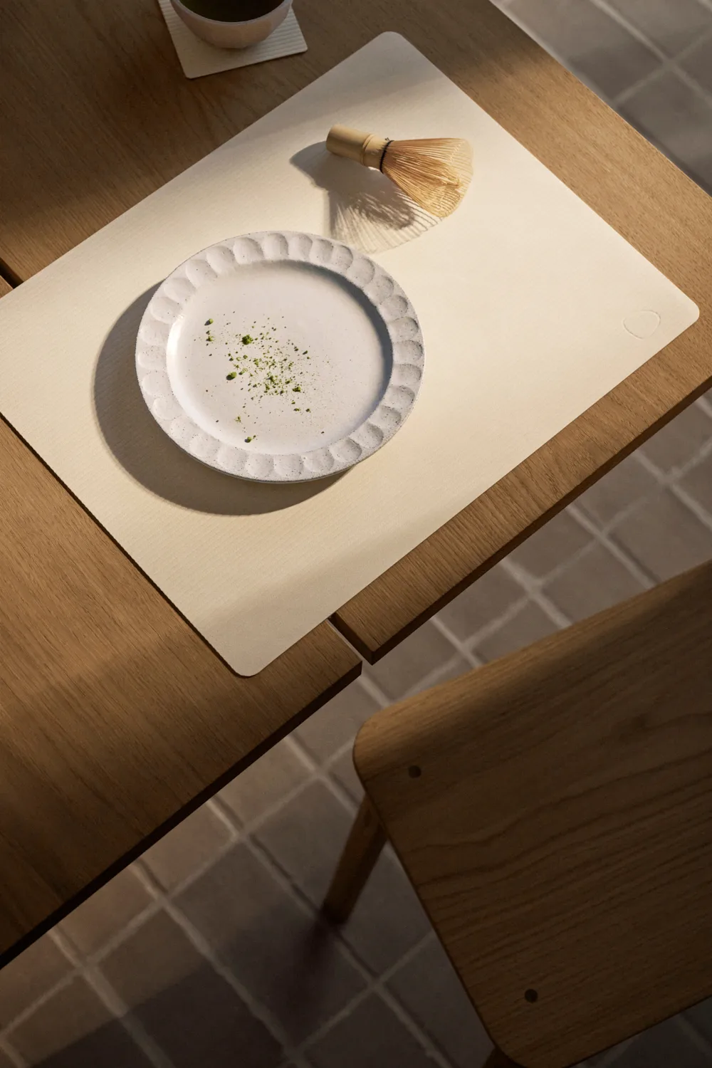 コーデュロイ ランチョンマット スクエア L, Vanilla LIND DNA | リンド ディーエヌエー