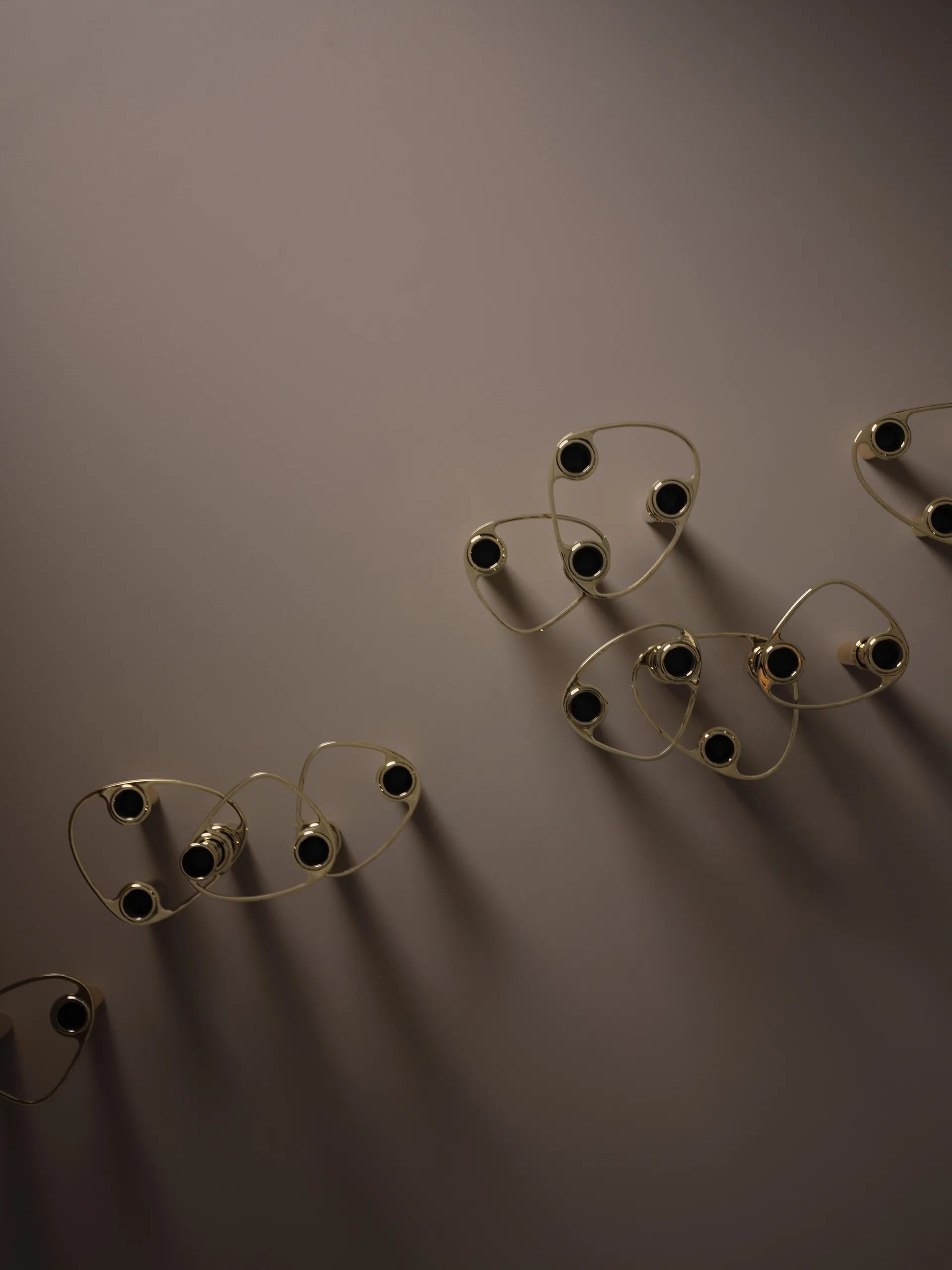 Lind Curve コンバイン キャンドルスティック 24K gold plated, Double LIND DNA | リンド ディーエヌエー