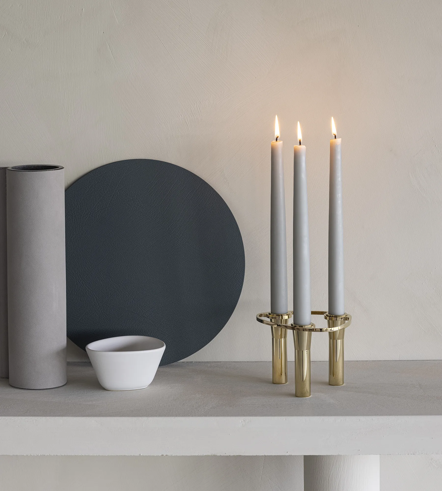 Lind Curve コンバイン キャンドルスティック 24K gold plated, Triple LIND DNA | リンド ディーエヌエー