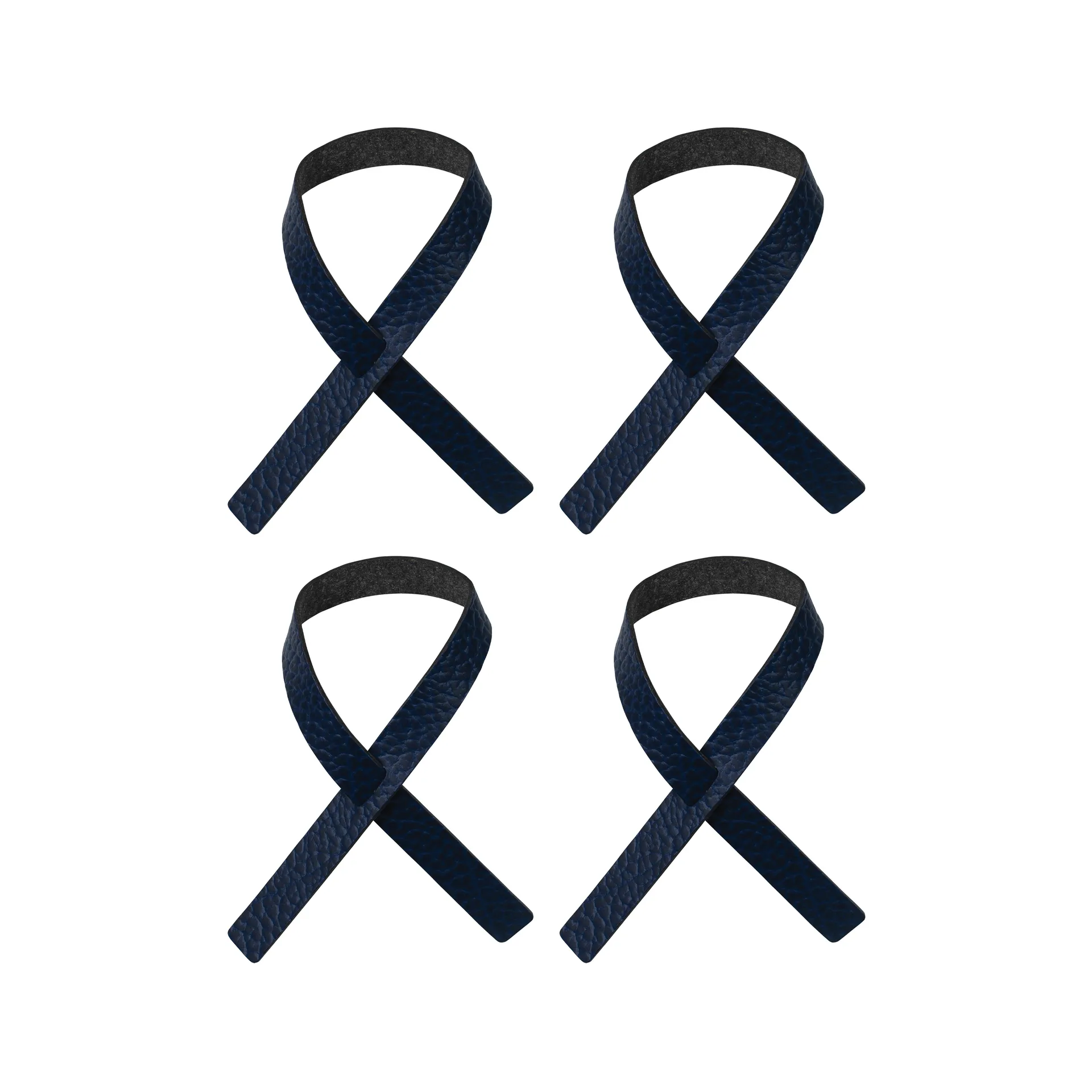 Loop ナプキンリング 4パック, Marine blue LIND DNA | リンド ディーエヌエー