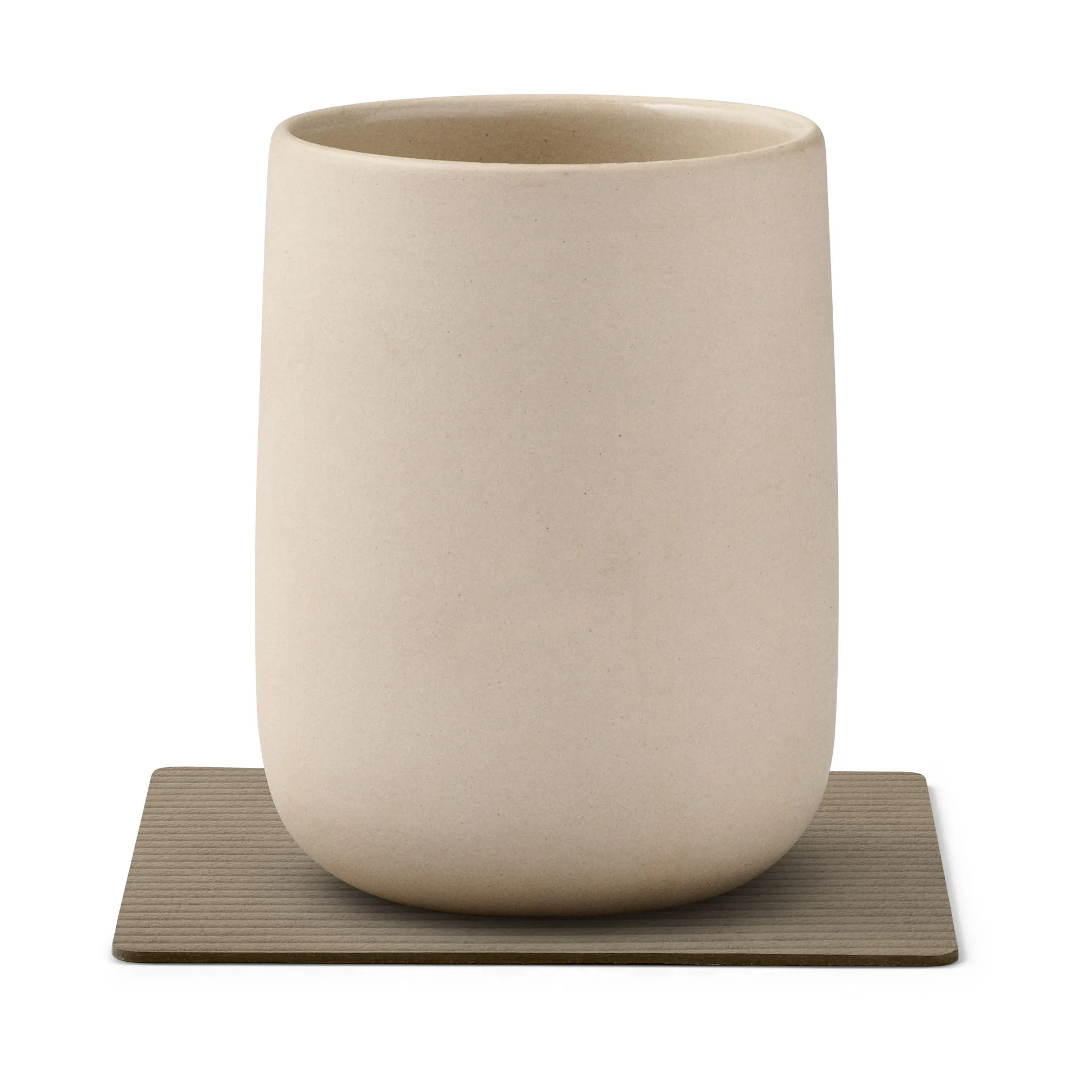 コーデュロイ コースター スクエア, Nomad Grey LIND DNA | リンド ディーエヌエー