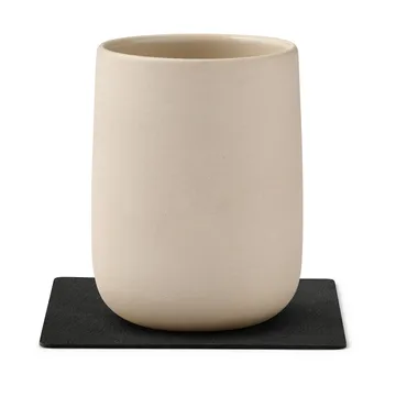 Nupo コースター スクエア - Black ink - LIND DNA | リンド ディーエヌエー