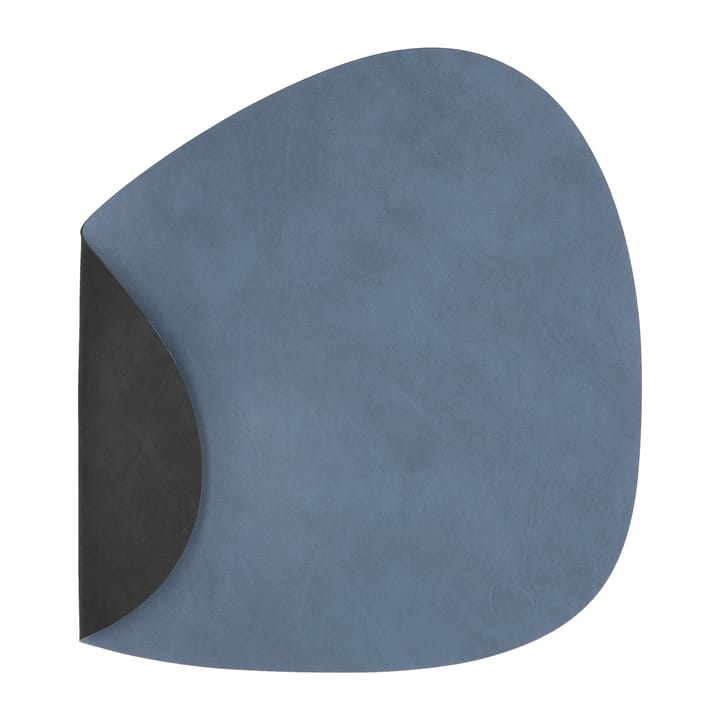 Nupo curve L ランチョンマット ダブルサイド  - Dark blue-black - LIND DNA | リンド ディーエヌエー