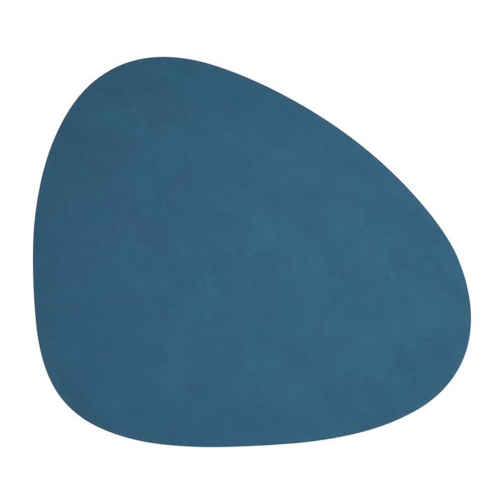 Nupo curve L ランチョンマット ダブルサイド - Midnight blue-petrol - LIND DNA | リンド ディーエヌエー