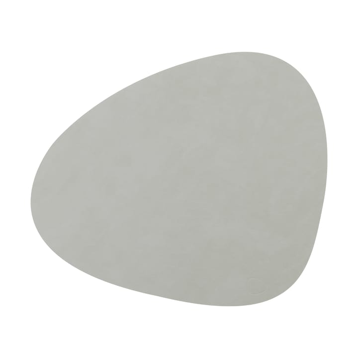 Nupo ランチョンマット curve - metallic (stone grey) - LIND DNA | リンド ディーエヌエー