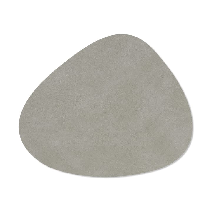 Nupo コースター ダブルサイド curve, pink-light grey LIND DNA | リンド ディーエヌエー