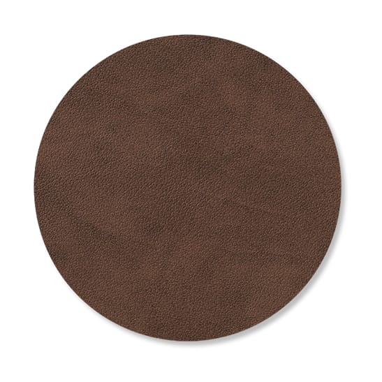 Nupo コースター サークル - dark brown - LIND DNA | リンド ディーエヌエー