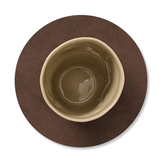 Nupo コースタ��ー サークル, dark brown LIND DNA | リンド ディーエヌエー