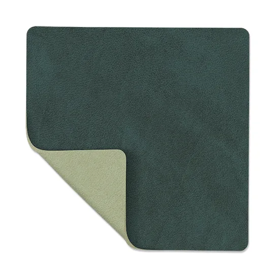 Nupo コースター スクウェア ダブルサイド, Dark green-olive green LIND DNA | リンド ディーエヌエー