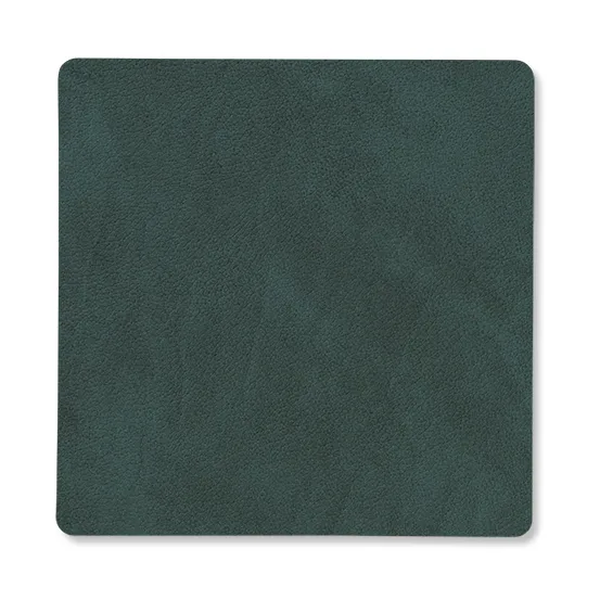 Nupo コースター スクウェア ダブルサイド, Dark green-olive green LIND DNA | リンド ディーエヌエー