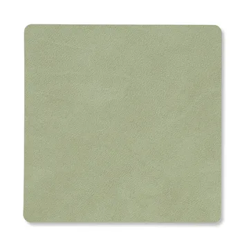 Nupo コースター スクウェア ダブルサイド - Dark green-olive green - LIND DNA | リンド ディーエヌエー