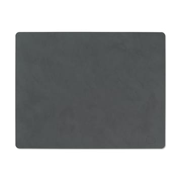 Nupo ランチョンマット リバーシブル スクエア L - anthracite-light grey - LIND DNA | リンド ディーエヌエー