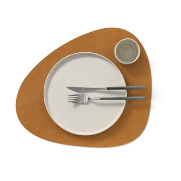 Nupo ランチョンマット カープ L - Burned curry - LIND DNA | リンド ディーエヌエー