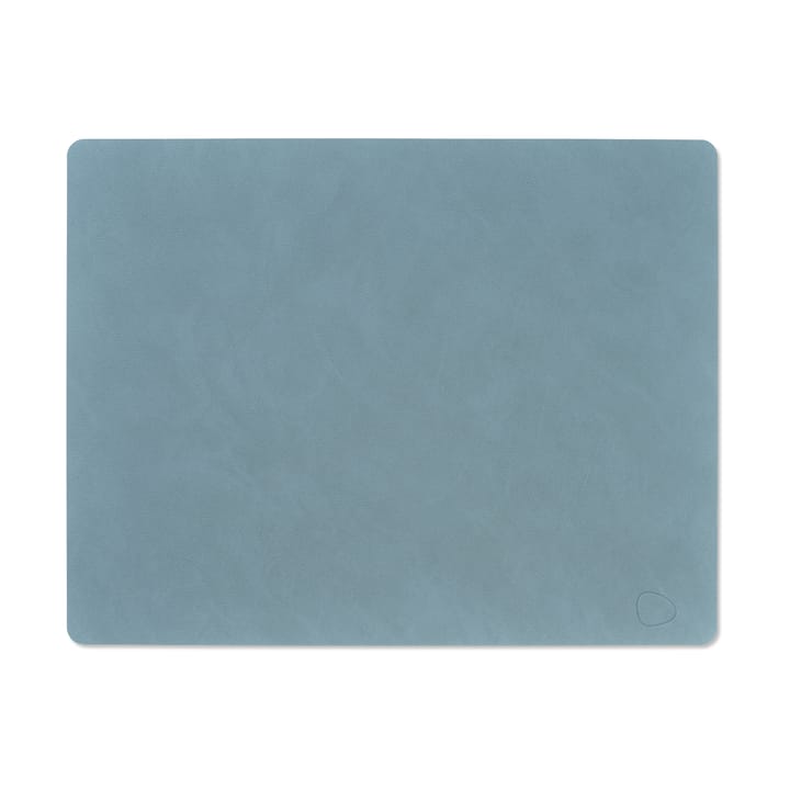 Nupo ランチョンマット リバーシブル スクエア L, light blue-light grey LIND DNA | リンド ディーエヌエー