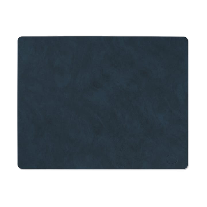 Nupo ランチョンマ�ット リバーシブル スクエア L, Midnight blue-petrol LIND DNA | リンド ディーエヌエー