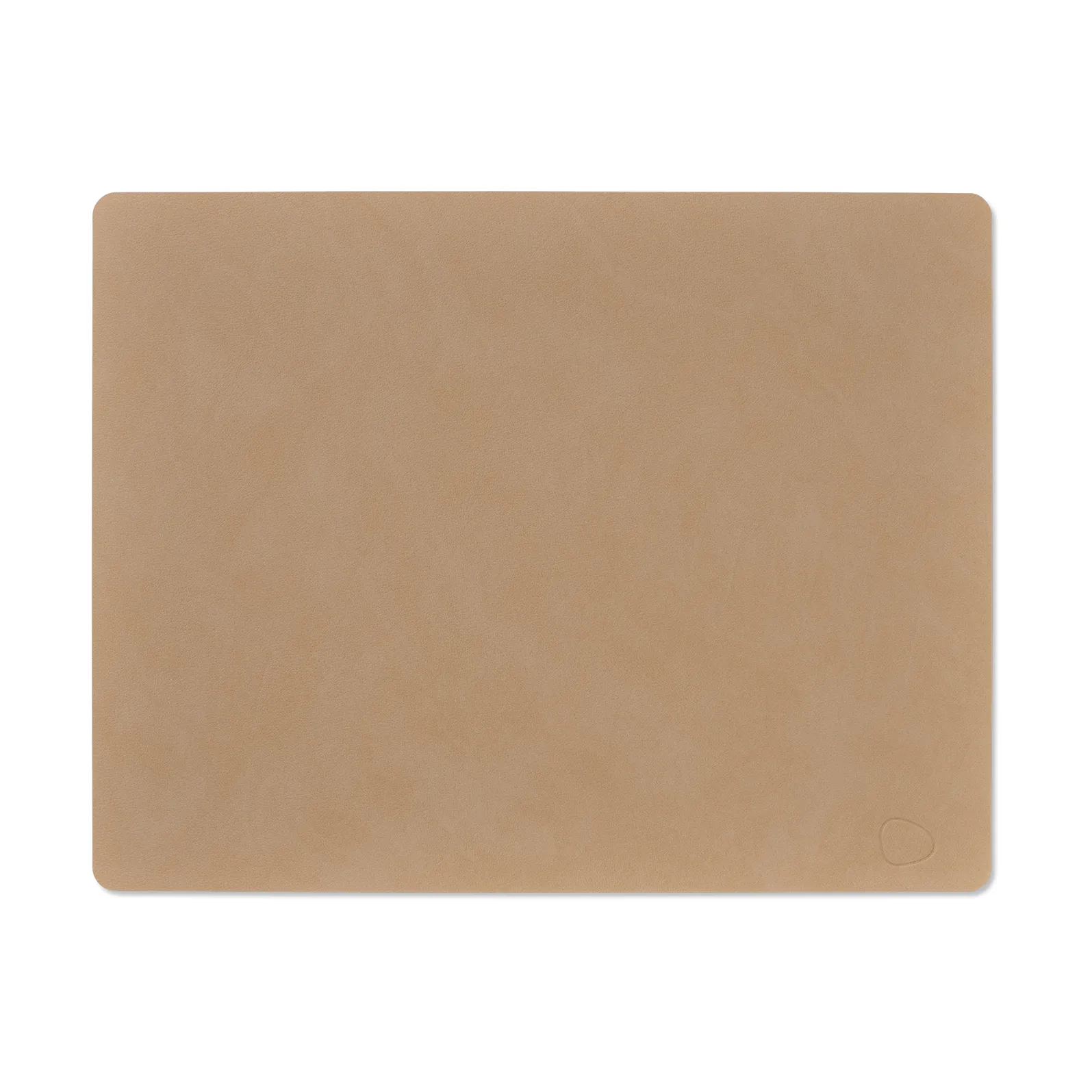 Nupo ランチョンマット スクエア L, Nougat LIND DNA | リンド ディーエヌエー