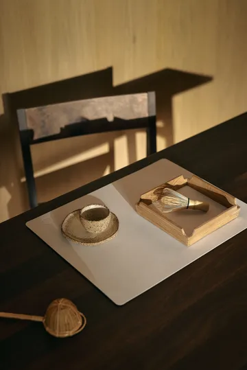 Nupo プレースマット スクエア L - Pure white - LIND DNA | リンド ディーエヌエー