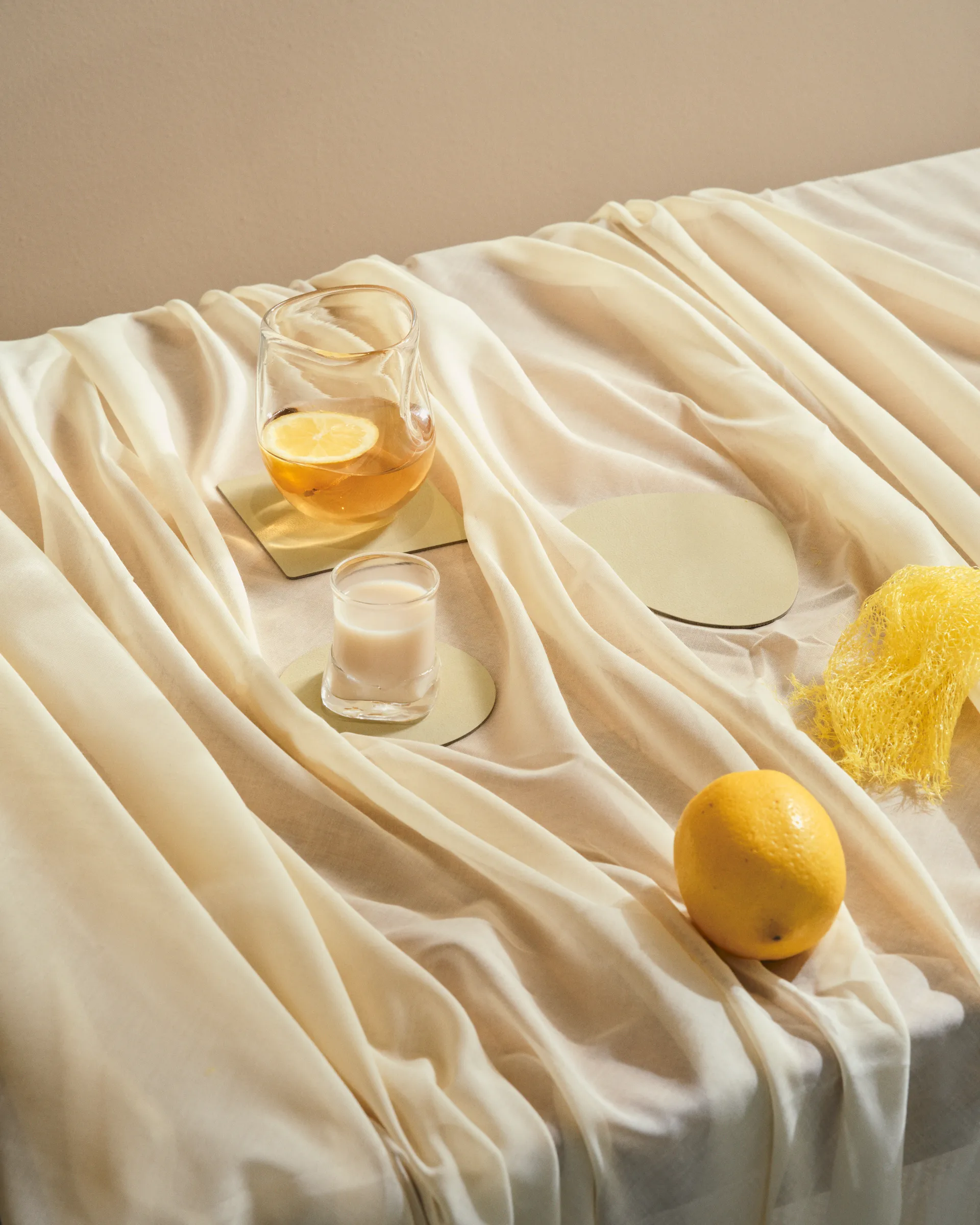 Nupo コースター スクエア, Lemon sorbet LIND DNA | リンド ディーエヌエー