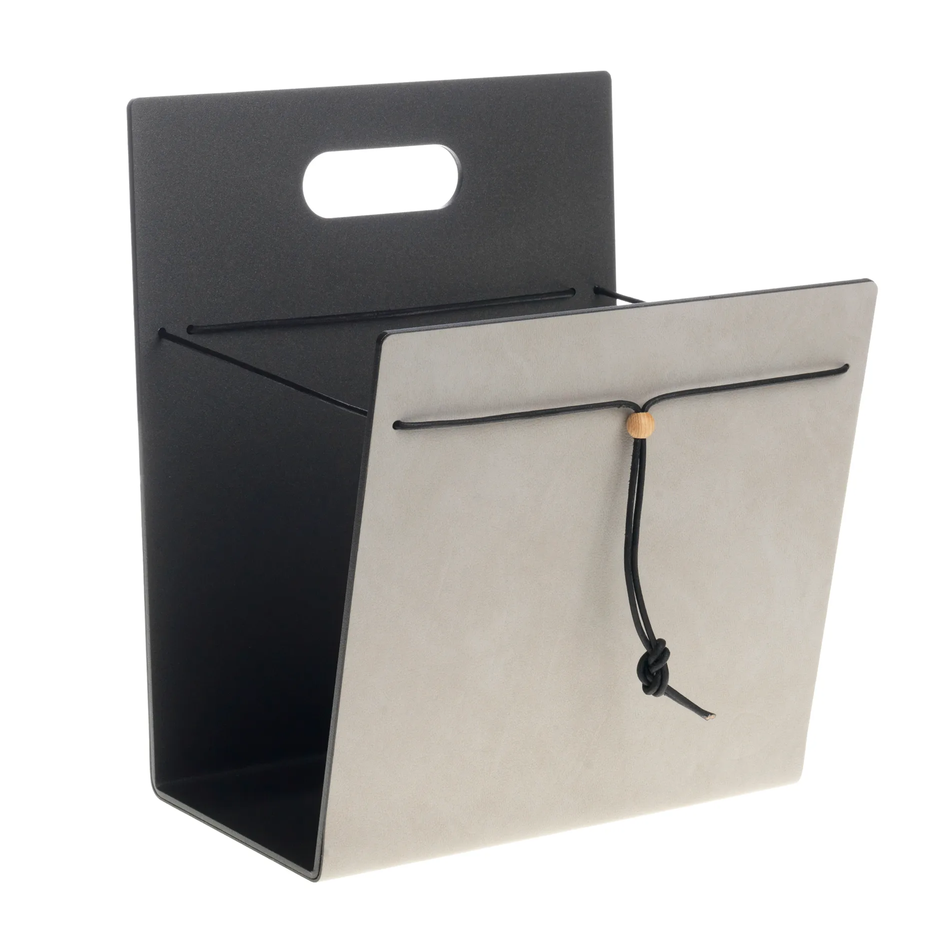 マガジンホルダー Nupo M, light grey-anthracite LIND DNA | リンド ディーエヌエー